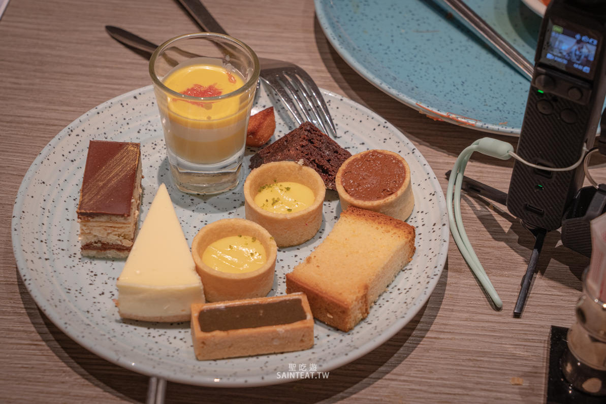 台北下午茶吃到飽》漢來海港自助餐廳敦化店｜海鮮真的要加油，但甜點很不錯～來這邊要吃甜點才對！