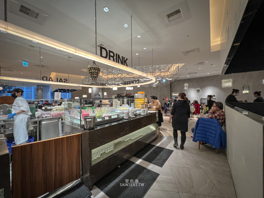 台北下午茶吃到飽》漢來海港自助餐廳敦化店｜海鮮真的要加油，但甜點很不錯～來這邊要吃甜點才對！