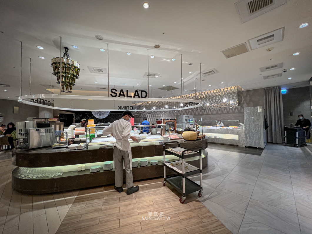 台北下午茶吃到飽》漢來海港自助餐廳敦化店｜海鮮真的要加油，但甜點很不錯～來這邊要吃甜點才對！