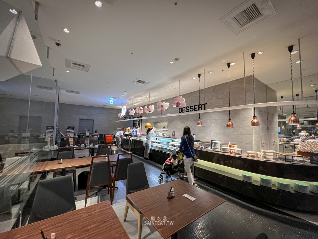 台北下午茶吃到飽》漢來海港自助餐廳敦化店｜海鮮真的要加油，但甜點很不錯～來這邊要吃甜點才對！