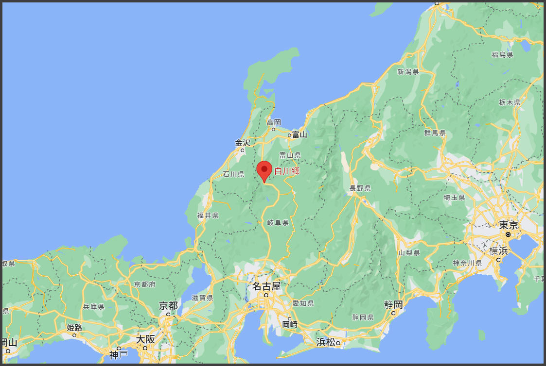 白川鄉合掌村在哪裡