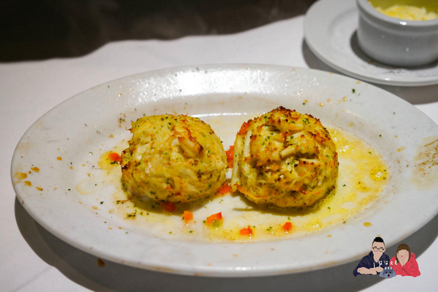 茹絲葵大直店》全球最大的頂級牛排餐廳,幾乎是台北高級牛排的代名詞! - 第24張圖 茹絲葵紐澳良蟹肉糕 (1)