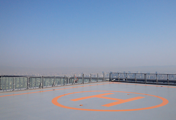 阿倍野展望台停機坪