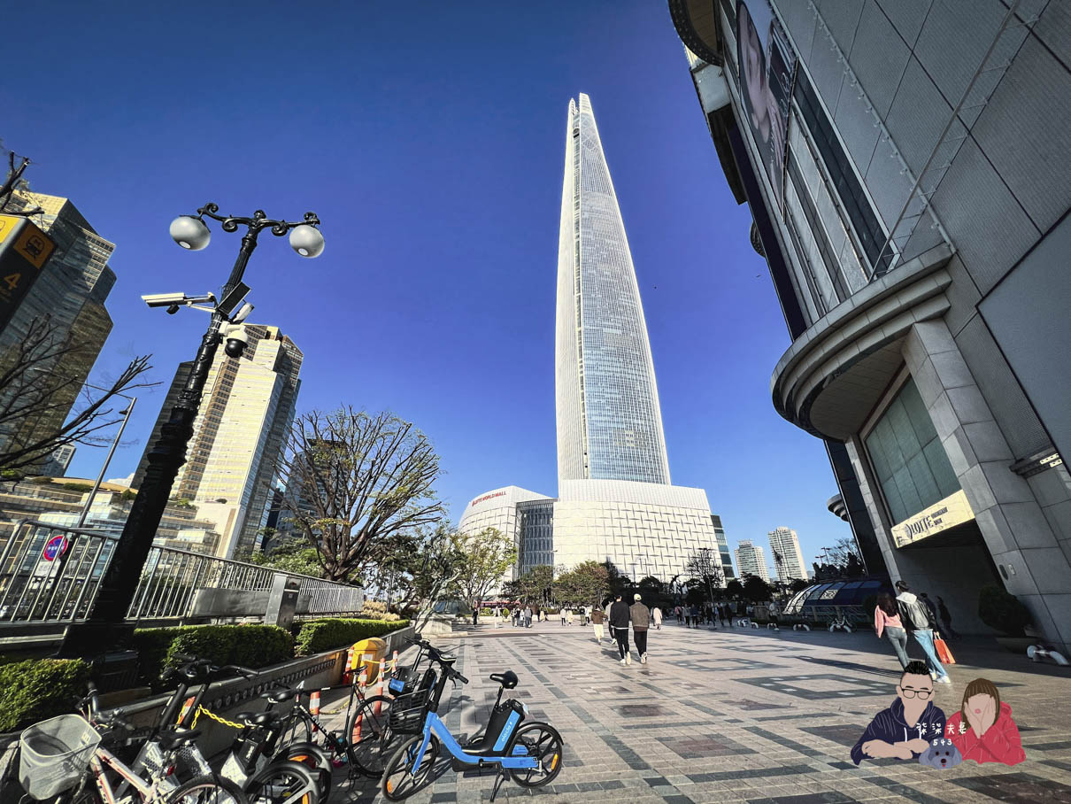 首爾樂天世界塔SEOUL SKY》夜景控必訪的金氏世界紀錄世界最高透明地板觀景台! - 第2張圖 首爾樂天世界塔SEOUL SKY (9)