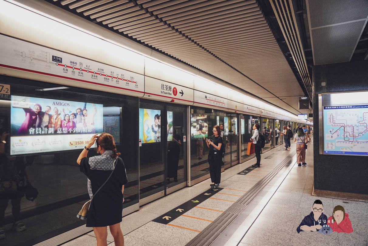 香港機場快線轉搭香港地鐵 (6)