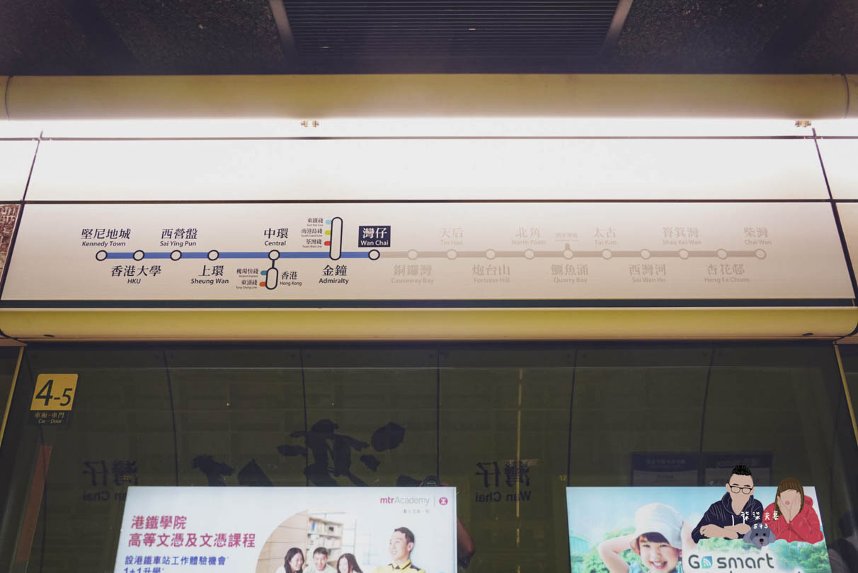 香港機場快線轉搭香港地鐵 (8)