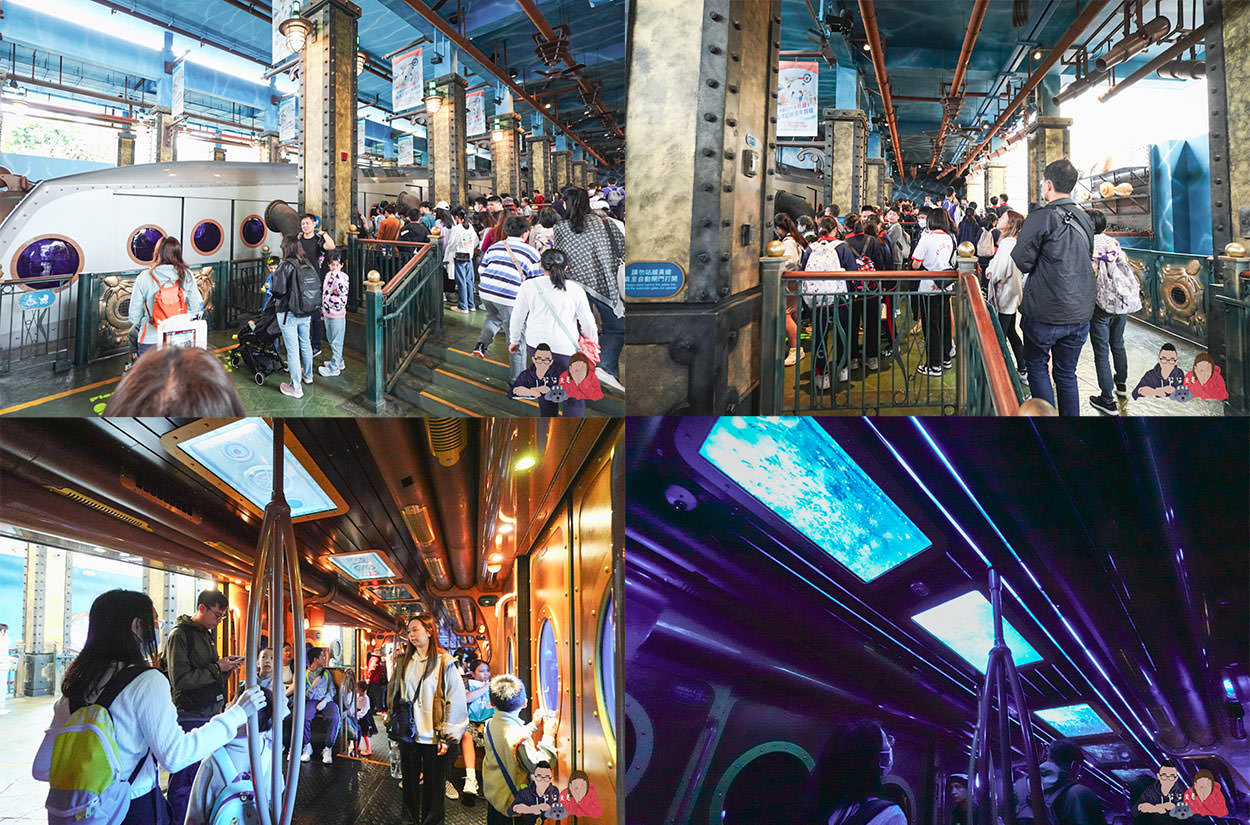 香港海洋公園攻略》門票優惠/交通方式/必玩設施/最速遊玩順序 - 第12張圖 香港海洋公園海洋列車海濱站