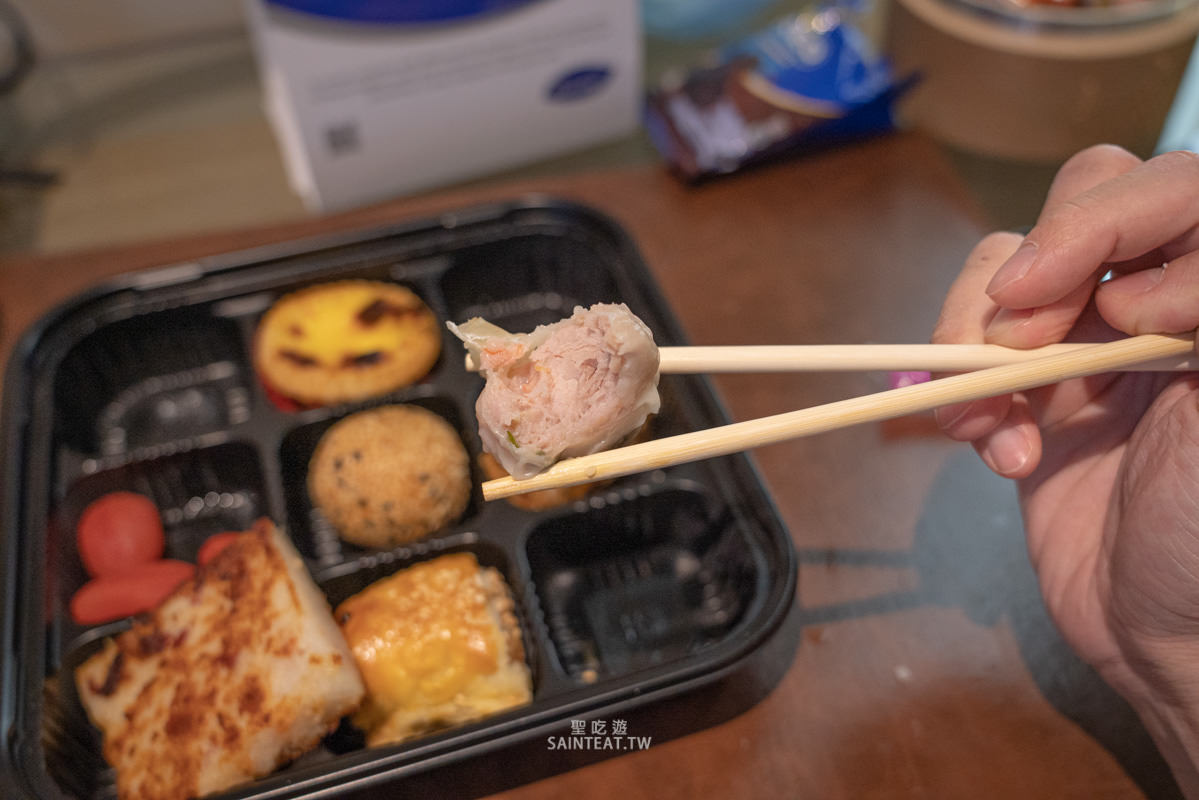 高雄翰品防疫外帶便當》港都茶樓港點九宮格｜真的划算好吃欸，可惜我不是高雄人，不然隔三差五就來買！！