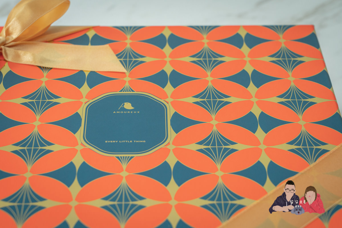 AMOUREUX暖法菓子》台中喜餅極度推薦！從外盒到餅乾，所有細節都做到極致的喜餅禮盒！
