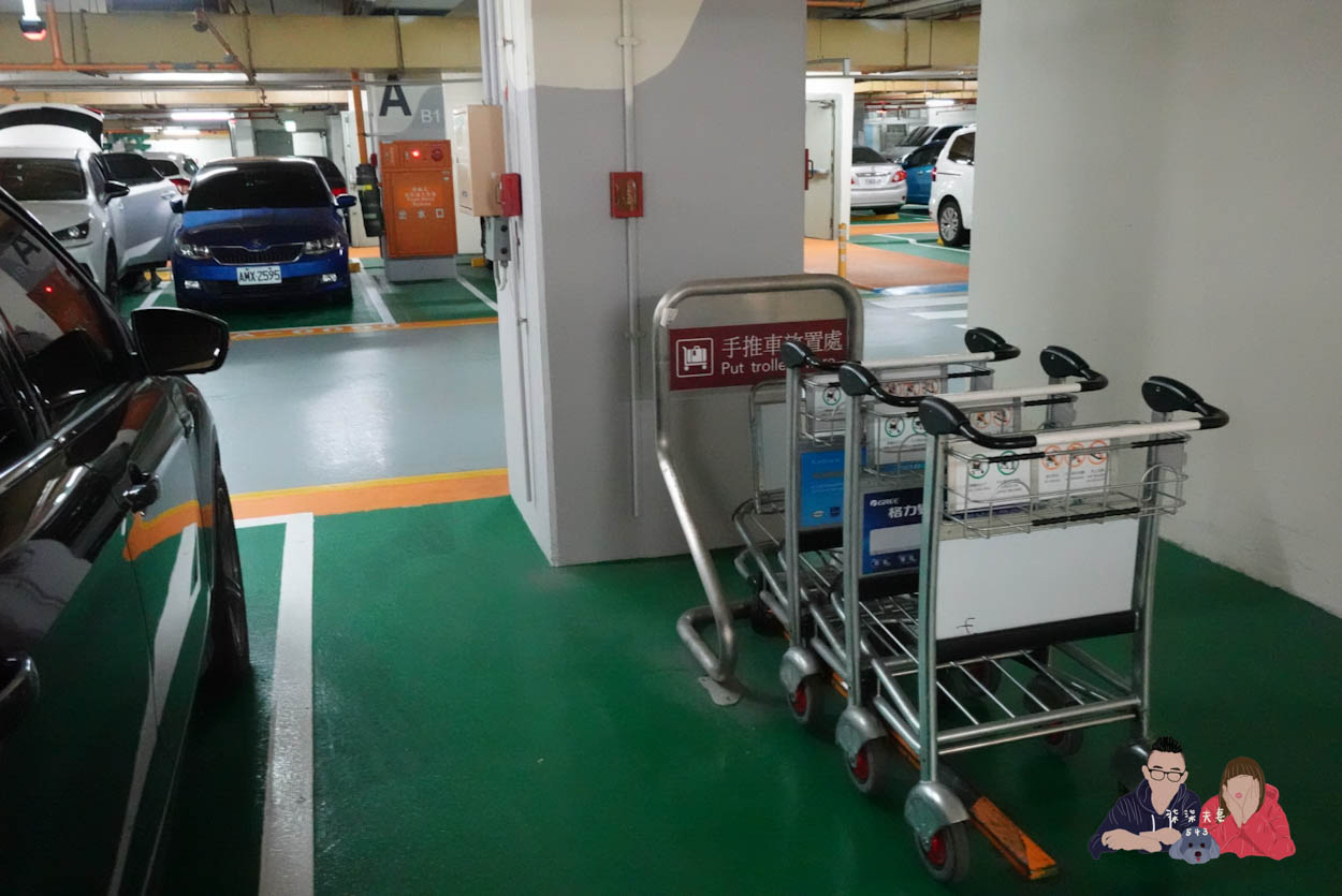 桃園機場P4停車場停車環境 (3)
