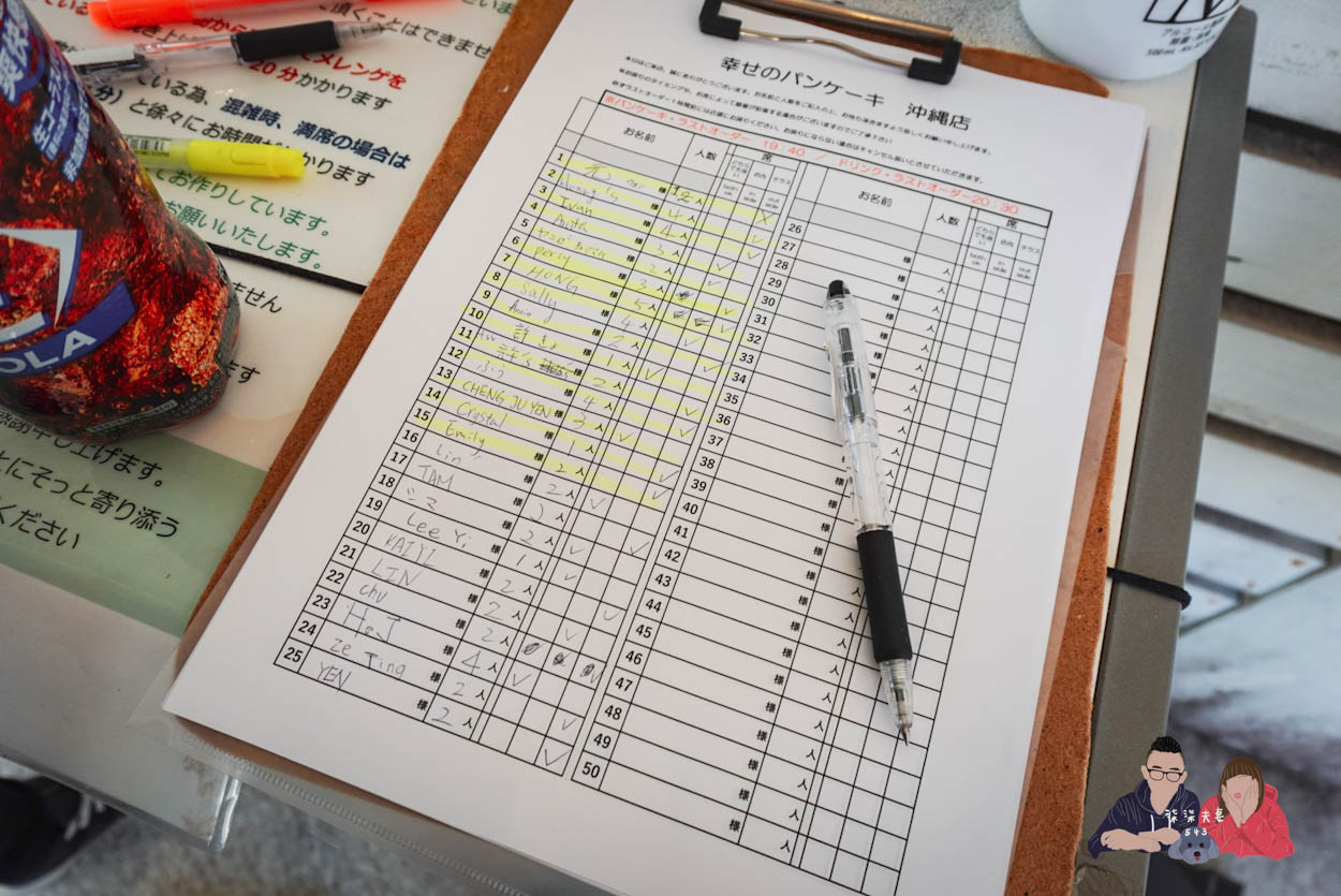 沖繩瀨長島幸福鬆餅現場登記候位 (1)