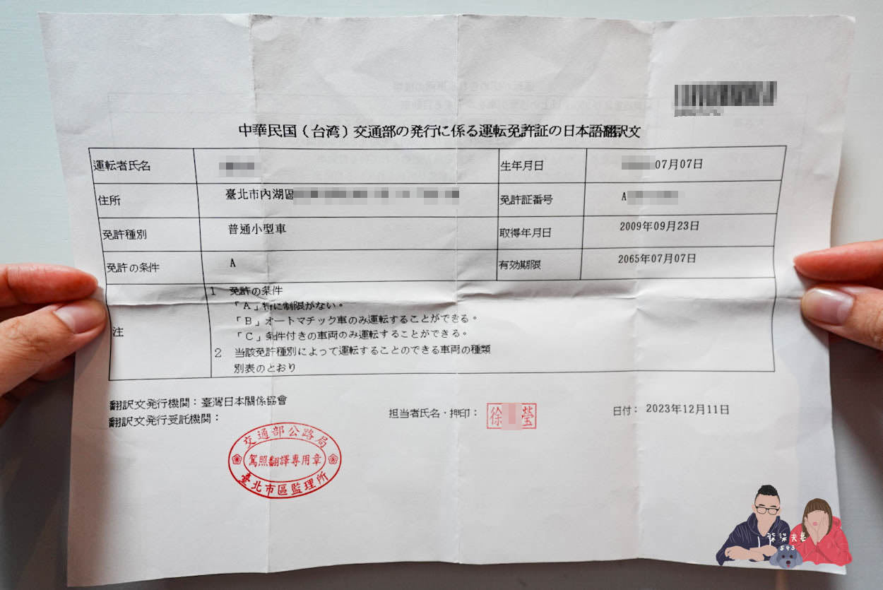 駕照日文譯本-(1)