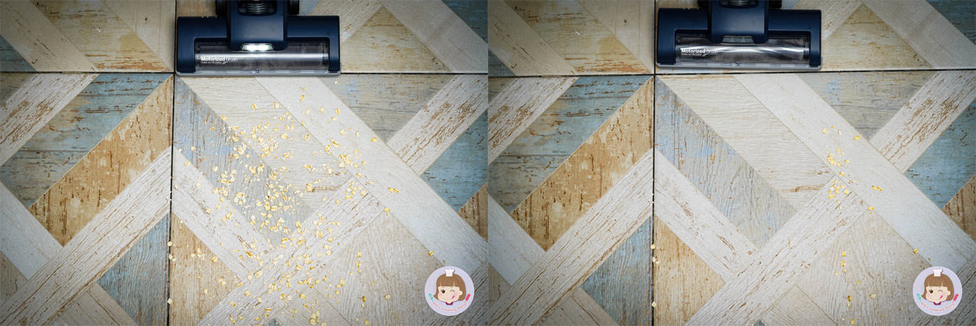 HYD濕拖吸塵器吸力測試燕麥