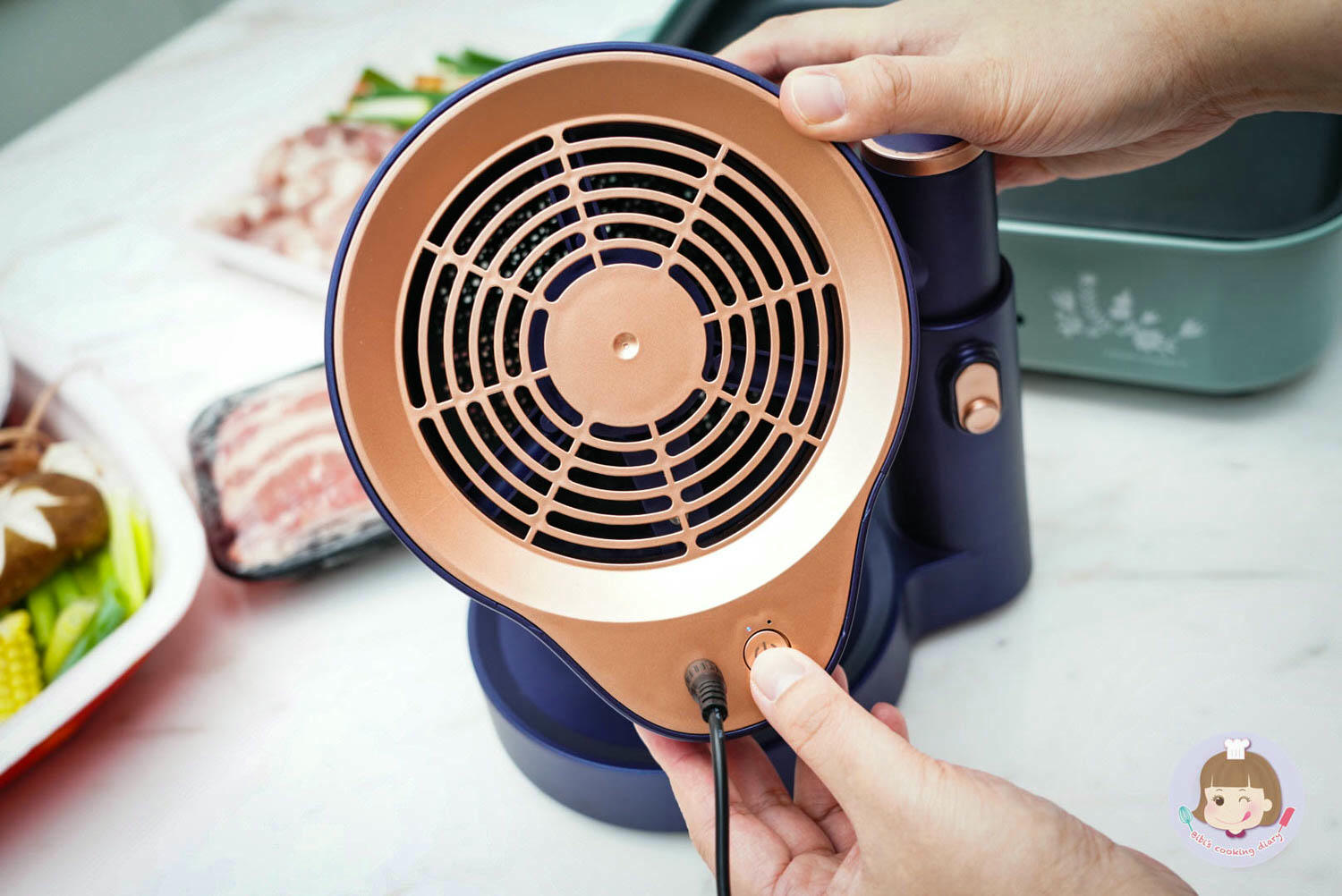 ikiiki桌上型除油煙機團購優惠》小套房抽油煙機推薦,在客廳吃燒肉火鍋不怕油煙味啦! - 第5張圖 ikiiki伊崎-桌上型除油煙機