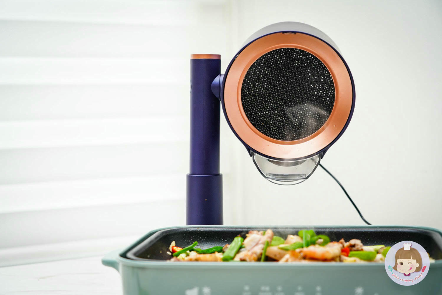 ikiiki桌上型除油煙機團購優惠》小套房抽油煙機推薦,在客廳吃燒肉火鍋不怕油煙味啦! - 第10張圖 ikiiki伊崎-桌上型除油煙機