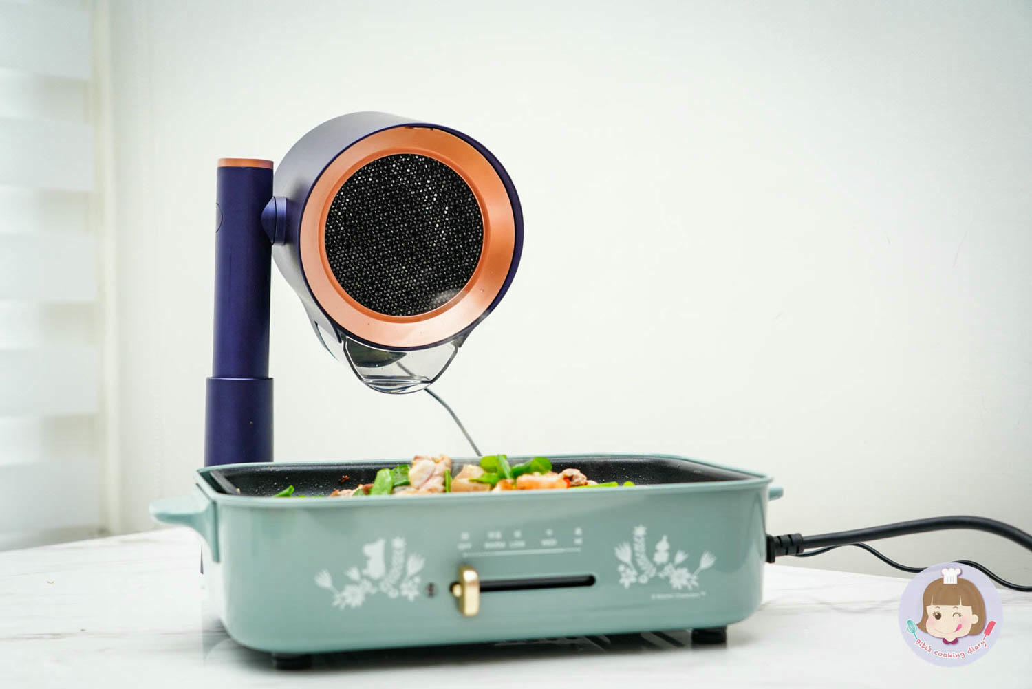 ikiiki桌上型除油煙機團購優惠》小套房抽油煙機推薦,在客廳吃燒肉火鍋不怕油煙味啦! - 第14張圖 ikiiki伊崎-桌上型除油煙機