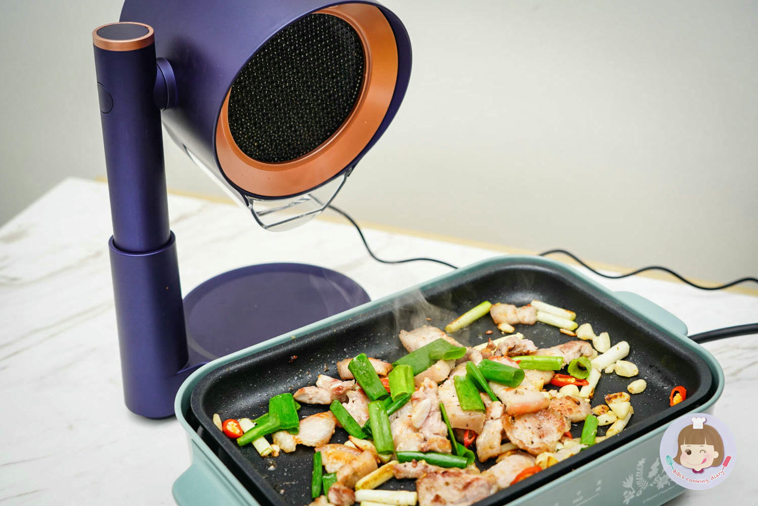 ikiiki桌上型除油煙機團購優惠》小套房抽油煙機推薦,在客廳吃燒肉火鍋不怕油煙味啦! - 第11張圖 ikiiki伊崎-桌上型除油煙機