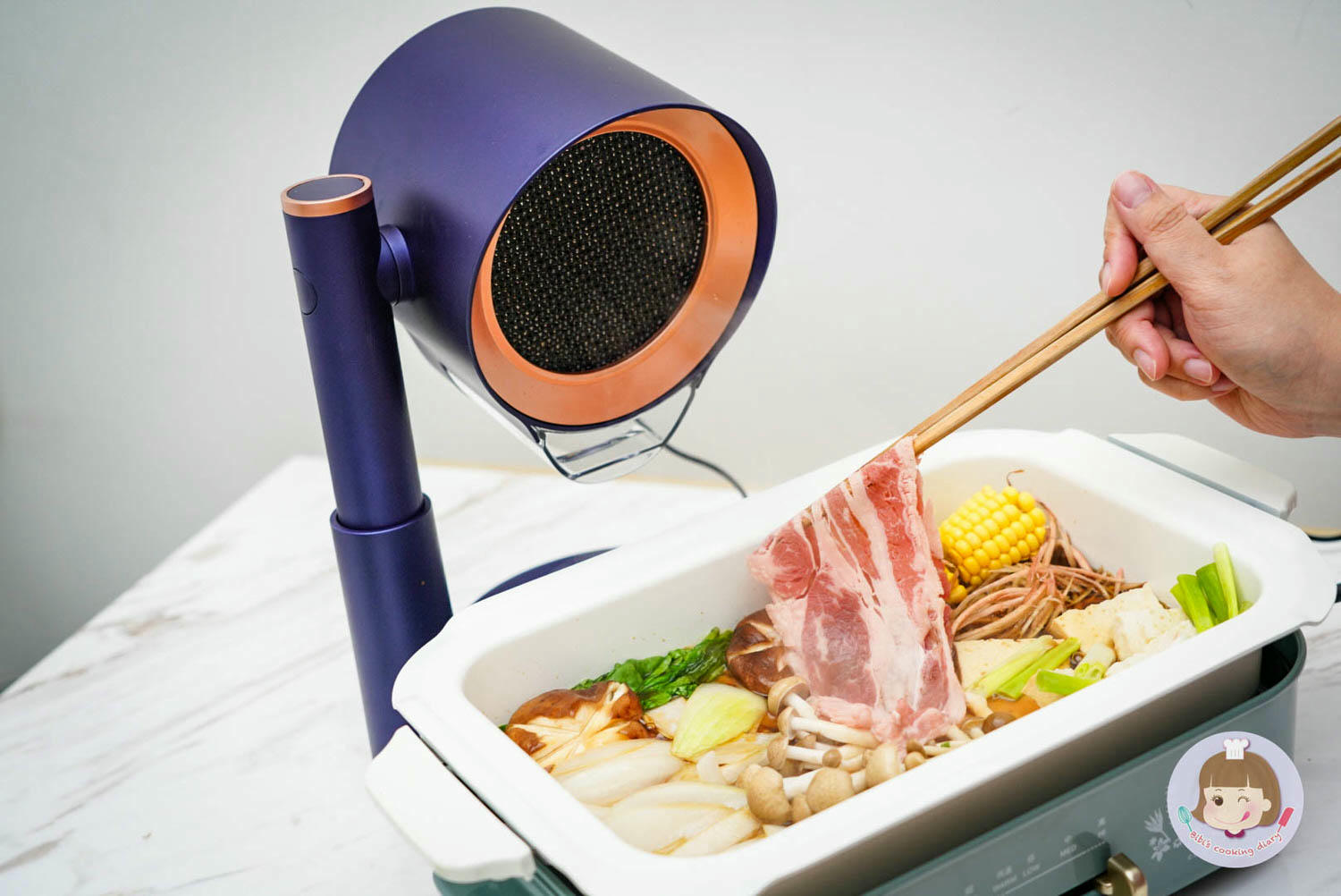 ikiiki桌上型除油煙機團購優惠》小套房抽油煙機推薦,在客廳吃燒肉火鍋不怕油煙味啦! - 第13張圖 ikiiki伊崎-桌上型除油煙機