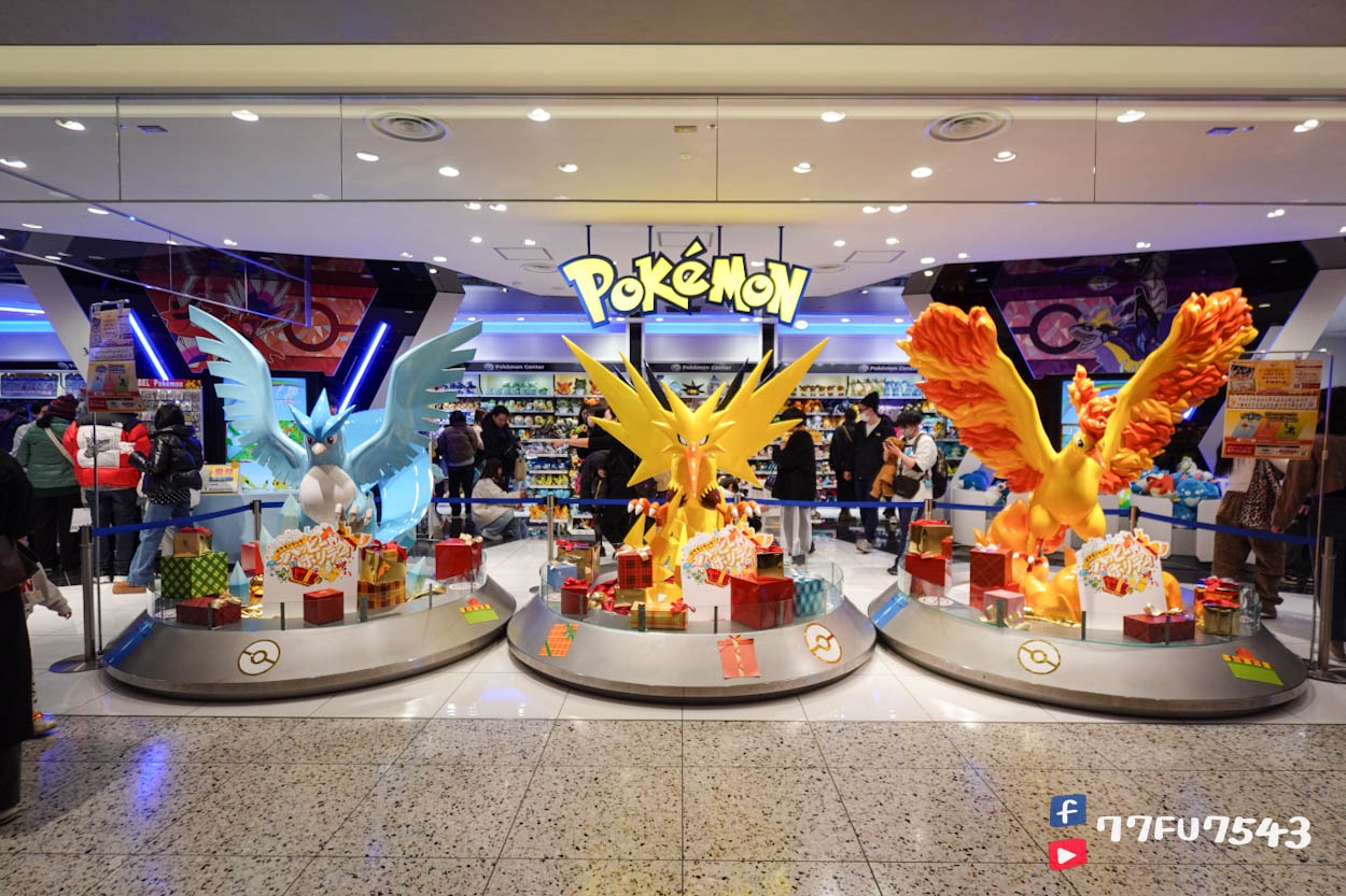 大阪寶可夢中心DX》心齋橋必逛,初代三神鳥給你滿滿感動,中心、咖啡廳一次攻略! - 第4張圖 大阪寶可夢中心DX (10)
