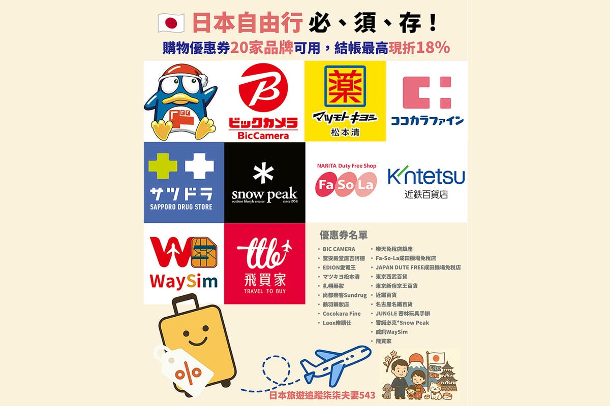 日本自由行優惠券-1
