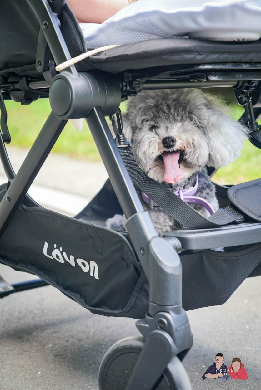 LOVON 推車底下置物籃空間很大