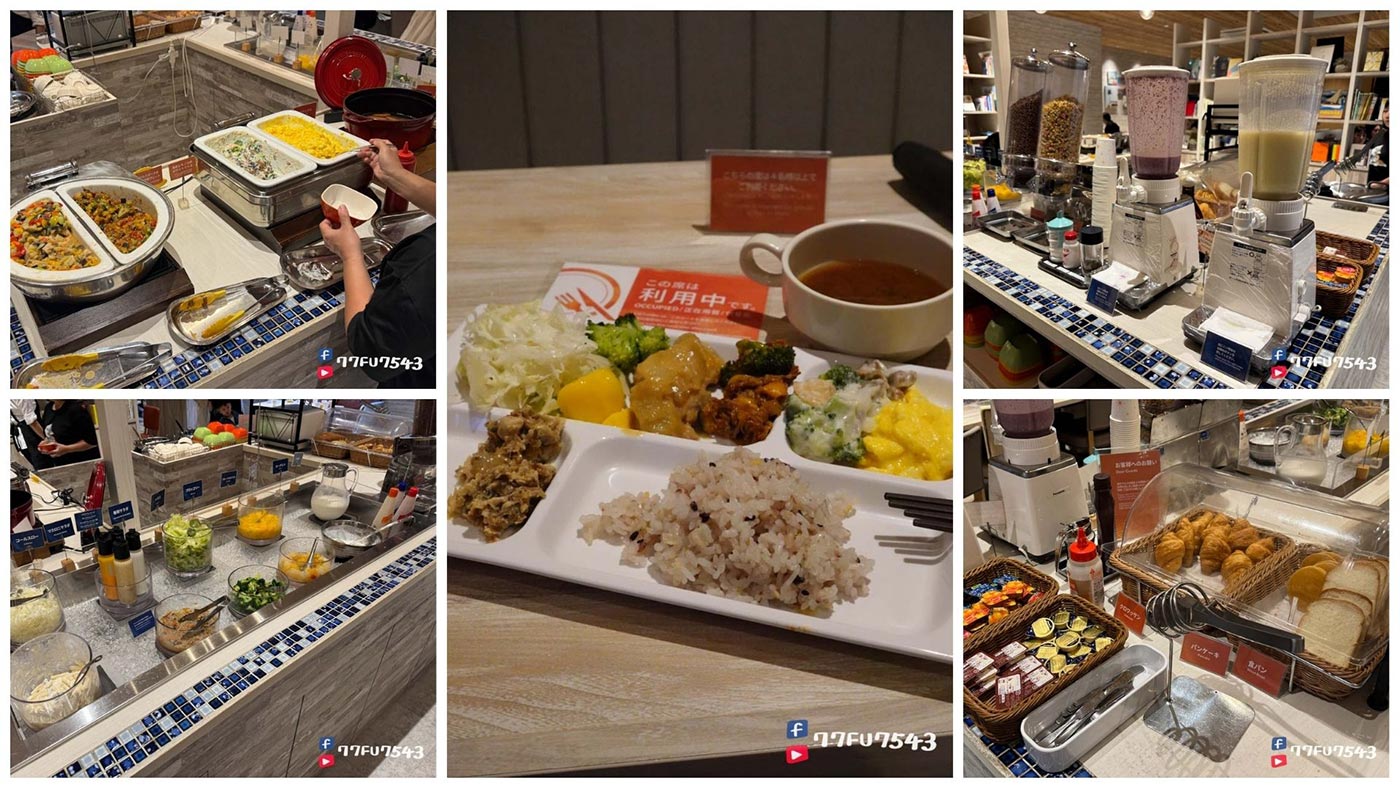 名古屋新幹線口舒適飯店免費早餐，選擇超豐富，