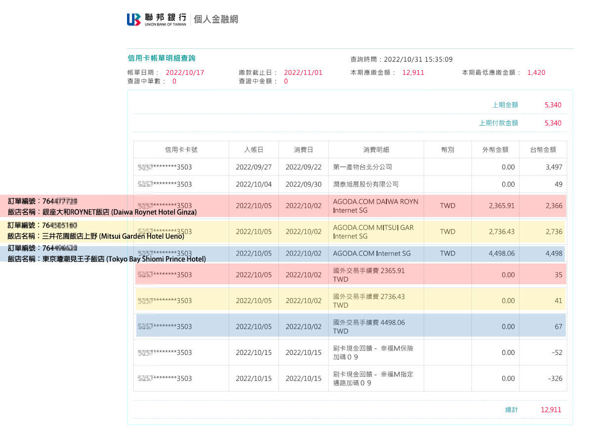 AGODA國外手續費退費》完整退款教學,想拿回國外手續費看這篇! - 第7張圖 AGODA國外交易手續費退款教學-4