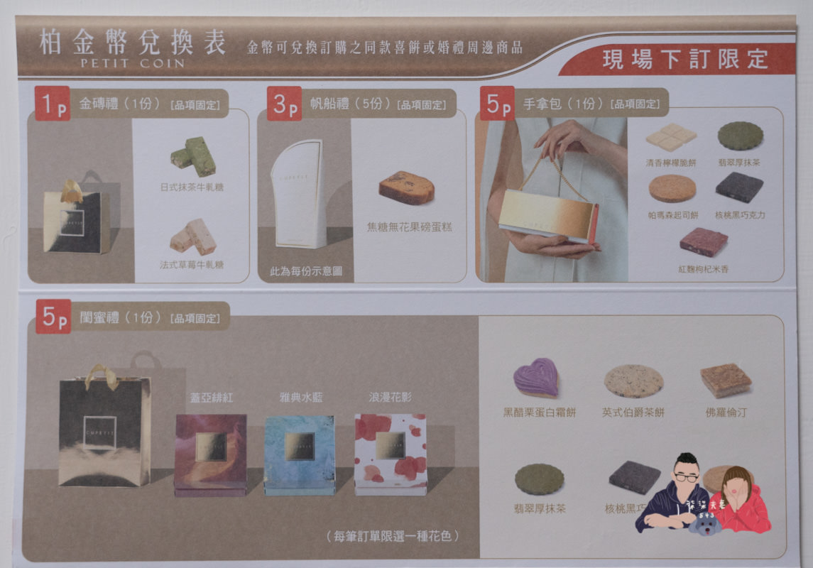 喜餅試吃》CUPETIT 卡柏蒂法式手工喜餅心得｜好吃好看高端大氣上檔次的喜餅，盒數折扣下來原來價格很親民！