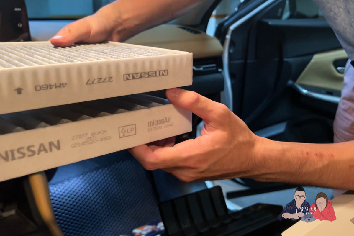 NISSAN SENTRA B18冷氣濾網更換》濾網位置／DIY教學／更換時間，汽車小白也可以學會！