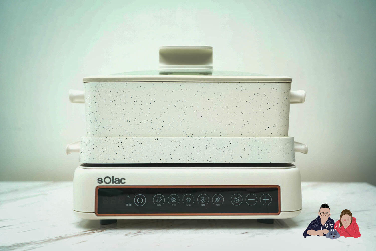 sOlac多功能陶瓷電烤盤 (2)