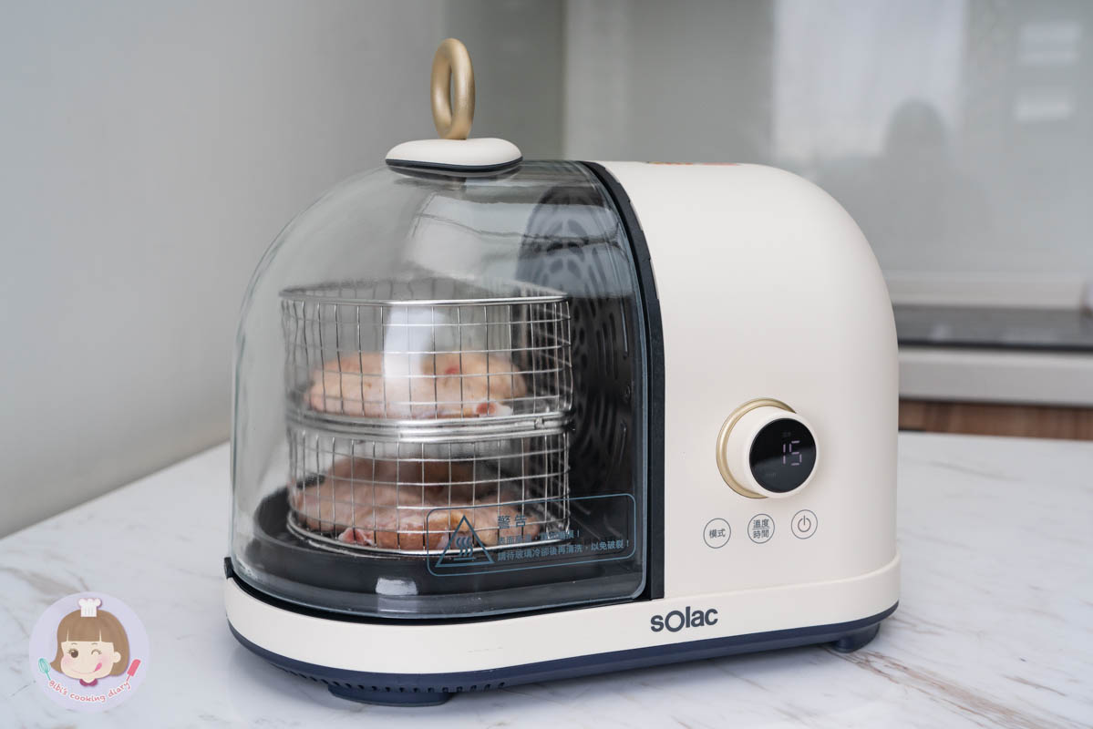 氣炸鍋推薦》sOlac膠囊空氣烤炸鍋｜可煎可炸一機兩用，小家庭必備家電！