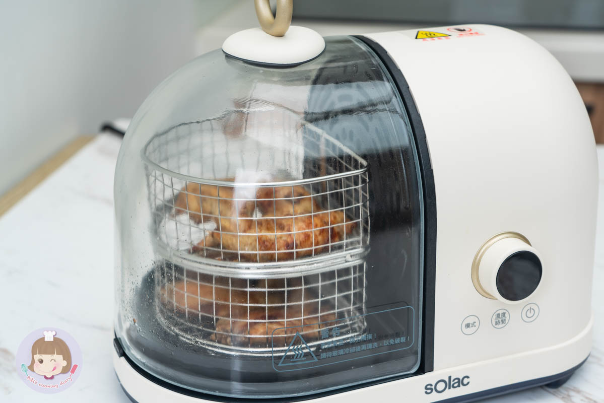 氣炸鍋推薦》sOlac膠囊空氣烤炸鍋｜可煎可炸一機兩用，小家庭必備家電！