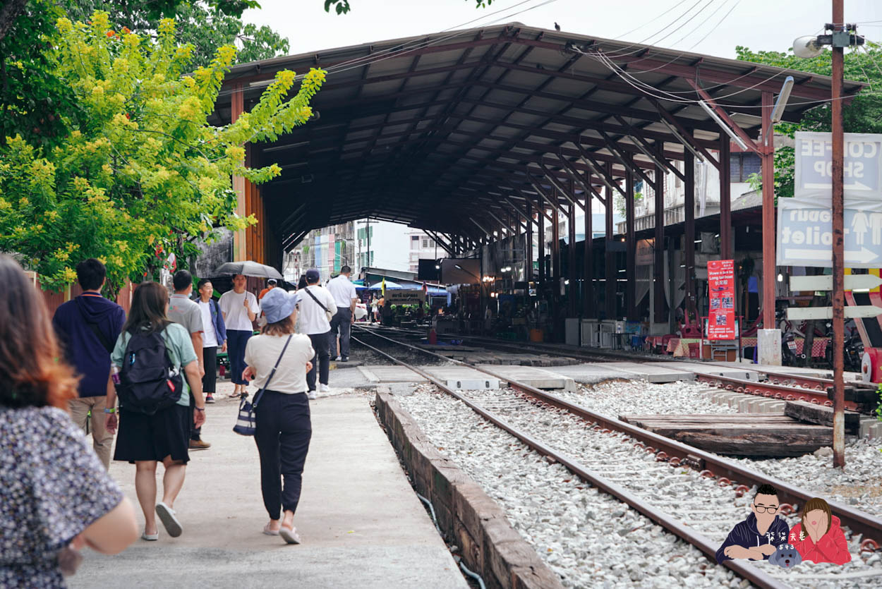 泰國美功鐵道市場-022