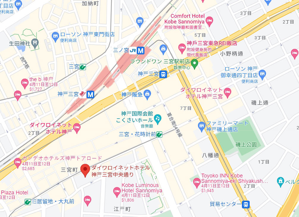 神戶三宮中央大道大和ROYNET飯店-(Daiwa-Roynet-Hotel-Kobe-Sannomiya-Chuo-Dori)-(61)